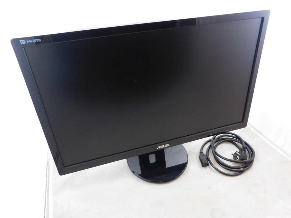 25'' ASUS VE258Q Monitor Bildschirm HD 1920 x 1080 VGA DVI HDMI schwarz - Bild 2 von 4