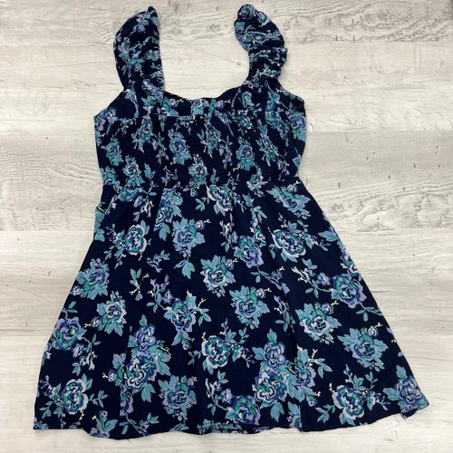 Vintage Angie Floral Baby Doll Ruffle Y2K Mini Cottage Fairy Whimsygoth Dress - Picture 2 of 11