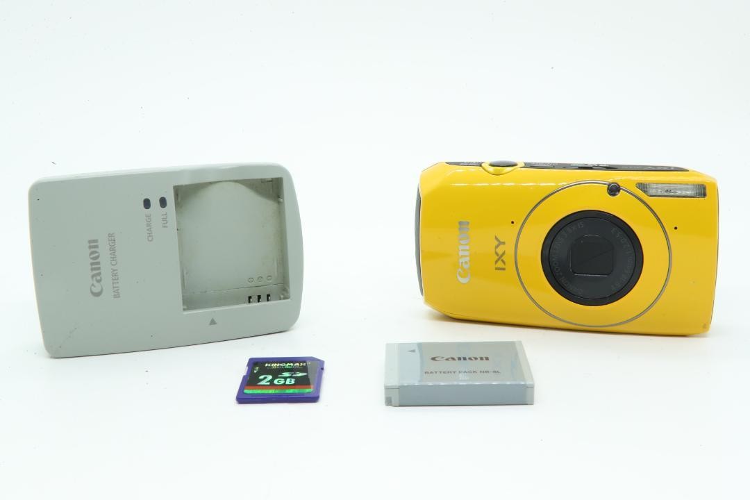 【レアカラー】　Canon IXY 30S イエロー コンパクト　デジタルカメラ Amazon | Canon デジタルカメラ IXY30S イエロー IXY30S(YL