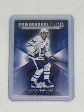2025-26 Tim Hortons Hockey Cards AUSTON MATTHEWS POWERHOUSE PILLARS - 1:200 odds