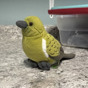 New Zealand Bell Bird Korimako Bird Soft Toy No Sound By Antics