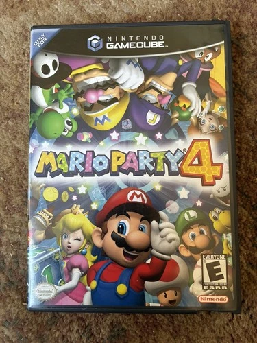 New ListingMario Party 4 Nintendo GameCube – Complete CIB – Tested & Working – Authentic