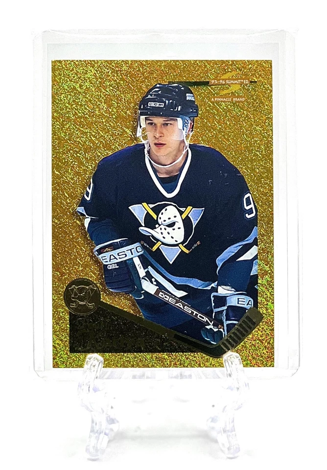 PAUL KARIYA 1995-96 Pinnacle Summit Edition #2 ARTIST'S PROOF PARALLEL RAW SSP - Image 2 of 4