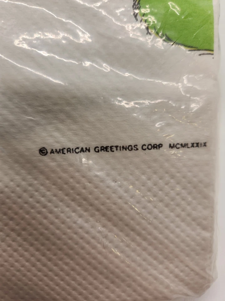 Vintage 1979 American Greetings Party Maid Table Paper Cover Wizard of Oz NOS - Image 3 of 4