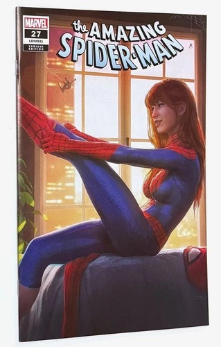 AMAZING SPIDER-MAN #27 TIAGO DA SILVA Variant NM Marvel Comics 2023 Mary Jane