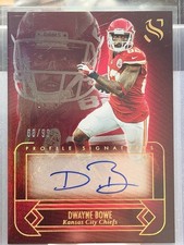 2025 Panini Silhouette Dwayne Bowe Profile Signatures Auto Card /99