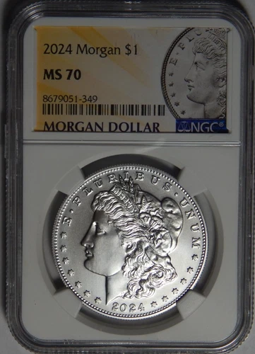 2024 NGC MS 70 MORGAN DOLLAR - WG6