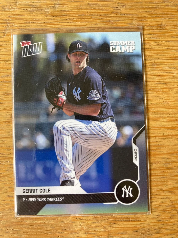 Gerrit Cole 2020 Topps Now Road to Opening Day - Summer Camp PR3628 - Bild 1 von 1