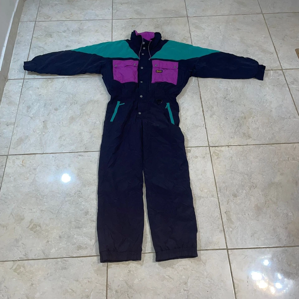 VINTAGE CIESSE PIUMINI SKI SUIT MEN RETRO SIZE 50 - Image 2 of 4
