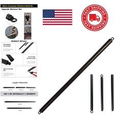 Resistance Band Bar 38 Inch Heavy Duty Fitness Equipment for Strength Training