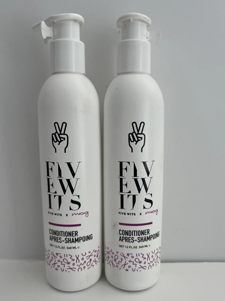 2x Five Wits conditioner x moxy 12Oz Brand New