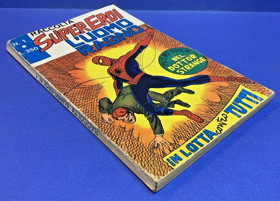 RACCOLTA SUPER EROI n. 1 L' UOMO RAGNO Corno 1972  n. 16 19 28 Amazing Fantasy ! - Immagine 3 di 4