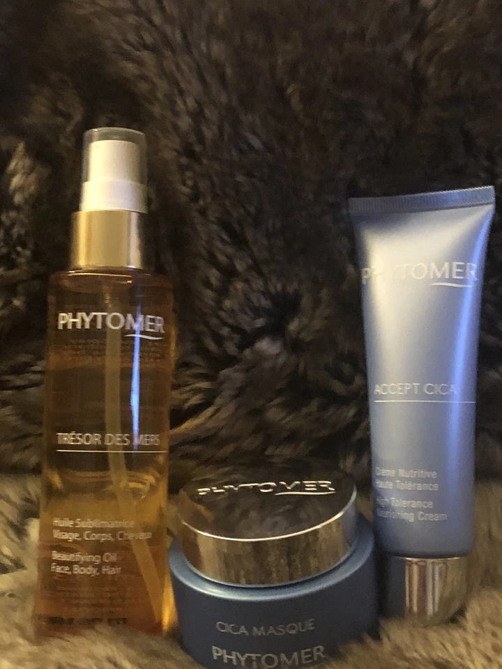 PHYTOMER Cica Masque & Accept Cica 滋养霜 50 毫升每件全新/密封 — 第 2/2 张图片