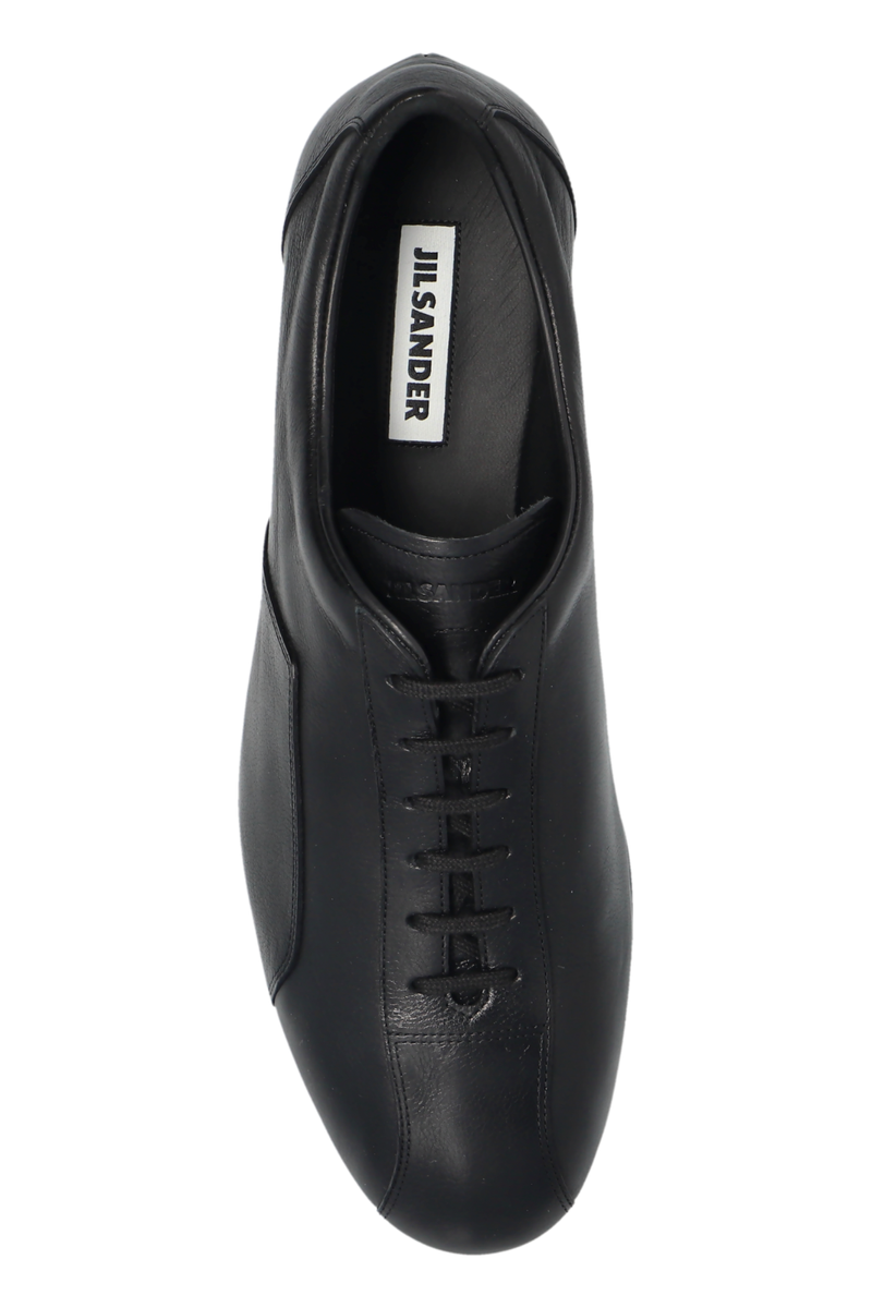 JIL SANDER Black Leather Loafers New & Authentic | eBay