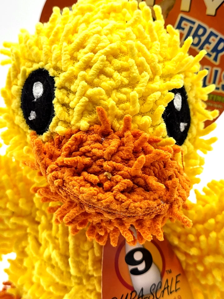 Juguete para perro Tuffy Mighty Jr micro bola pato chirriante tirador y agitador 7" Foto 2 de 4