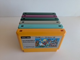 Nintendo Famicom FC Game Cartridges Lot of 6 Super Mario Bros Tennis Soccer JPN