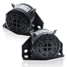 2PCS Backup Alarm 12V-24V 110 3DB,Waterproof Beeper Backup Alarm for Trucks