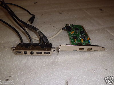 HP 321974-001 Front USB Audio Panel w/ 287476-001 for HP XW4100