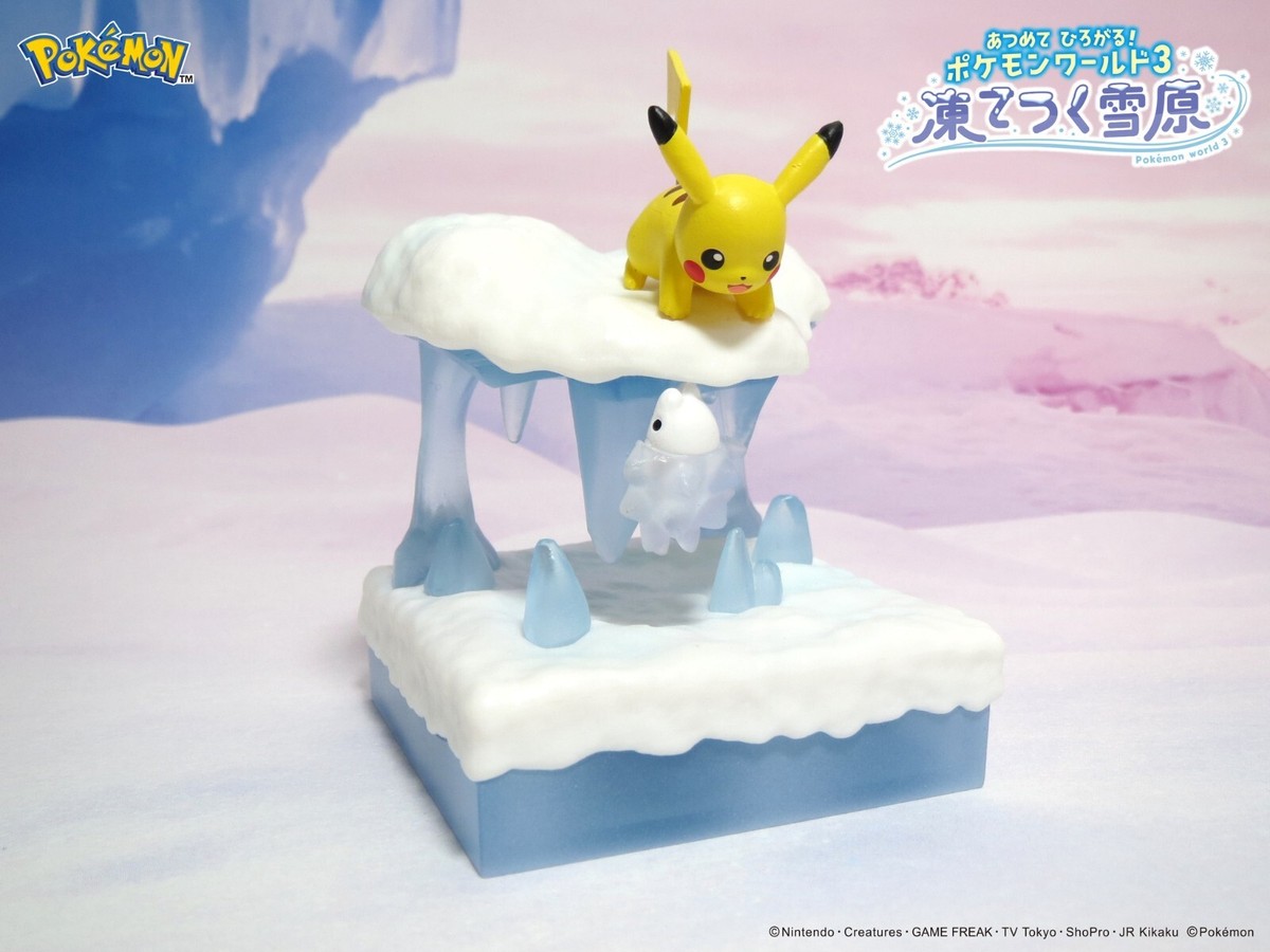 RE-MENT Atsumete Pokemon World 3 Frozen Snowfield Mini Figure #1