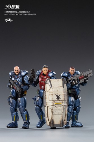 JOYTOY JT0586 03st Legion Interstellar Trooper 1/18 Action Figure Set 3