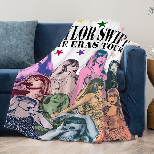 Taylor Swift Lunch Blankets Blanket Girl Throw Blanket Soft Bedding Nap Flannel - Picture 4 of 6