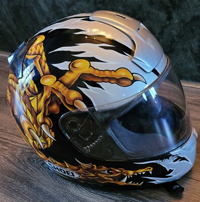 スキー・スノーボードアクセサリー SHOEI Troy Lee Designs SHOEI TROY LEE DESIGN HELMET WITH FACE SHIELD SIZE SMALL