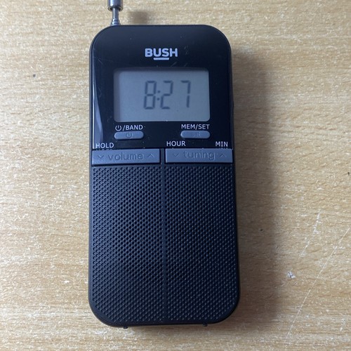 Bush PR-50 Personal FM Radio - Schwarz - Bild 2 von 10