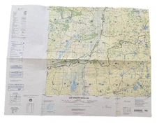 NIMA U.S. Military Joint Operations Graphic JOG AIR Map KURTAMYSH, RUSSIA