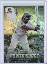 2021 Panini Prizm Draft Picks Power Surge Prizms Silver #14 Donta' Williams