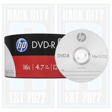 HP DVD - R | Recordable Blank Discs Media Pack Of 2/4/6/8/10 120Min 16x 4.7GB