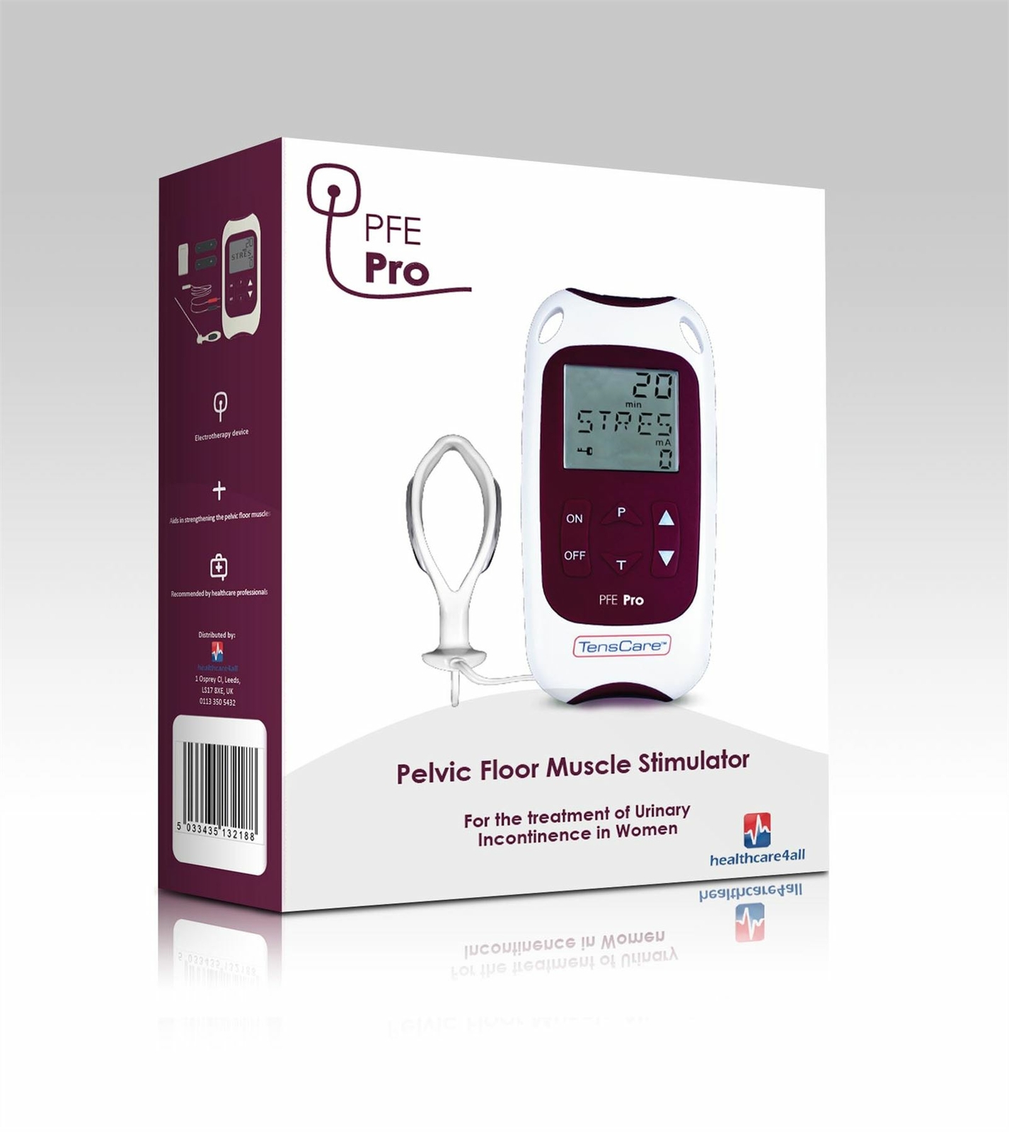 TensCare PFE Pro Pelvic Floor Muscle Stimulator Device