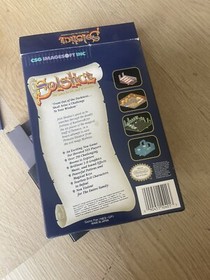 Solstice: The Quest for the Staff of Demnos (Nintendo NES) Box + Game Rare