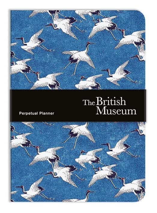 Cranes in Flight Perpetual Diary – British Museum Undated Week To View Planner