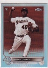 2022 TOPPS CHROME SEPIA REFRACTORS RC JOSIAH GRAY WASHINGTON NATIONALS GE-3420