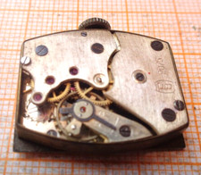 Älteres gebrauchtes Handaufzug Werk Blumus FB 2075 defekt für Teile GB14