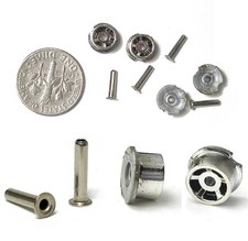 Aurora SpeedSteer CRAGAR Front CHROME Independent WHEELS  AXLE fit G AFX More