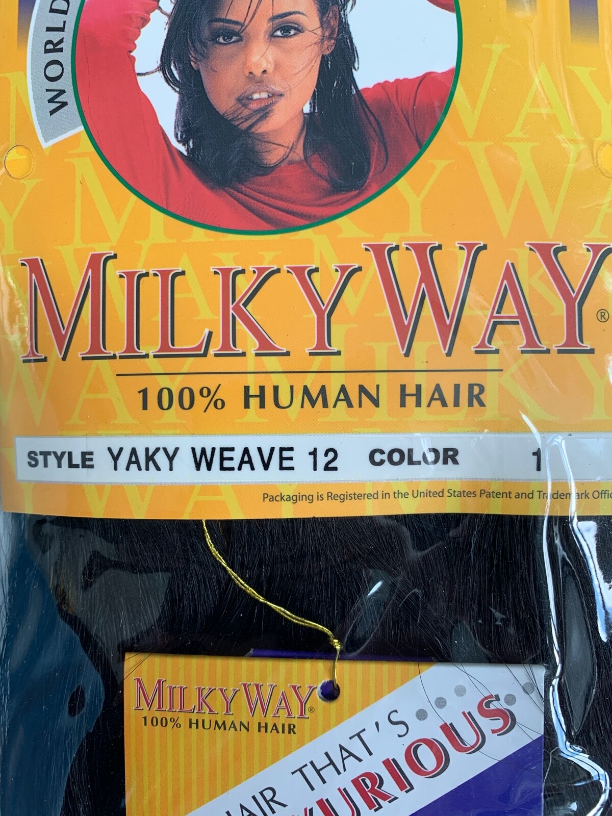 Milky Way 10", 12" yaky weave Color 1 and 1B. 100% Human Hair | eBay