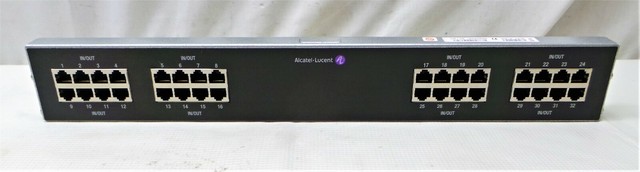 3HE03394AA Alcatel Lucent Alu 32 Port T1/e1 Rj45 Panel Breakout Panel ...