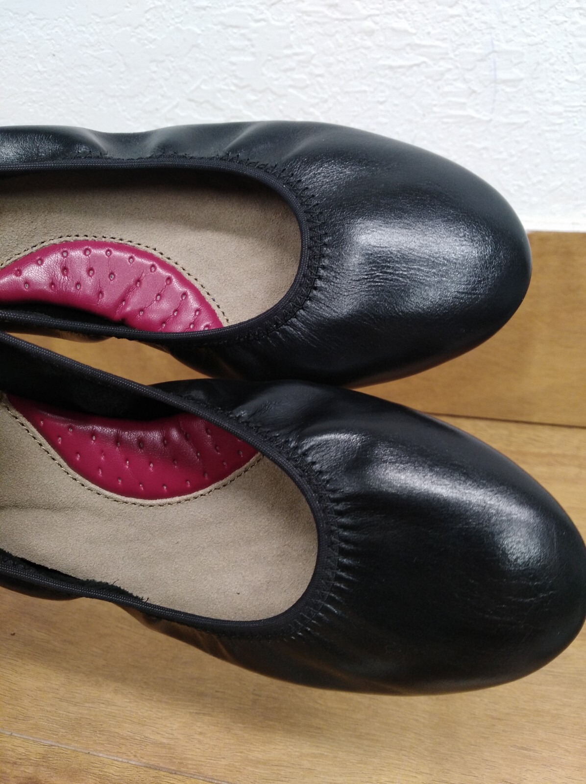 Hush Puppies Womens Chaste Ballet Black Flats Size 7.5 (Narrow) eBay