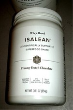 Isagenix - IsaLean Creamy Dutch Chocolate Shake 30.1 Oz Canister EXP 7/26 - K