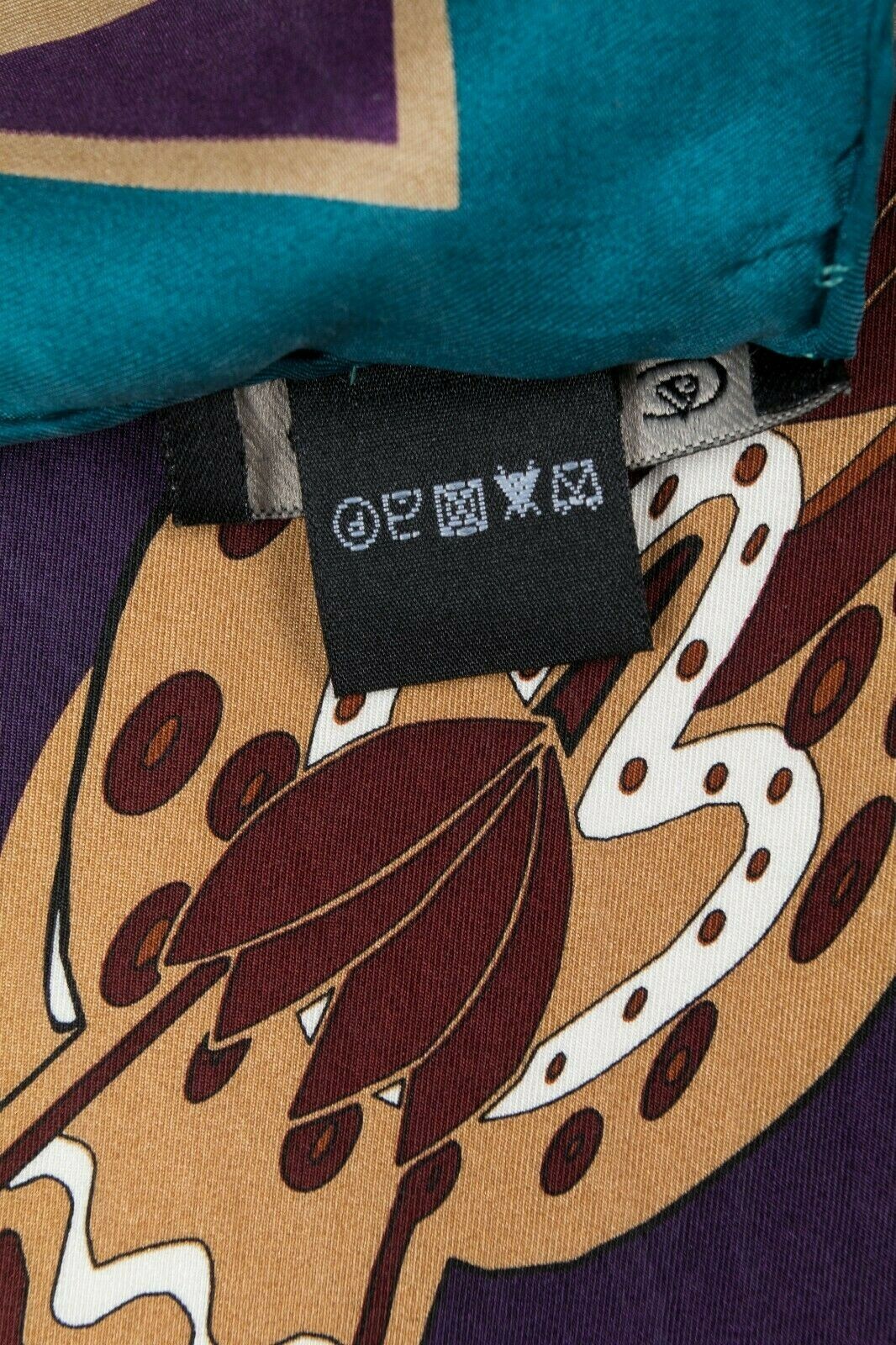 Authentic Scarf "Codello " / Authentic Silk Scarf - image 11