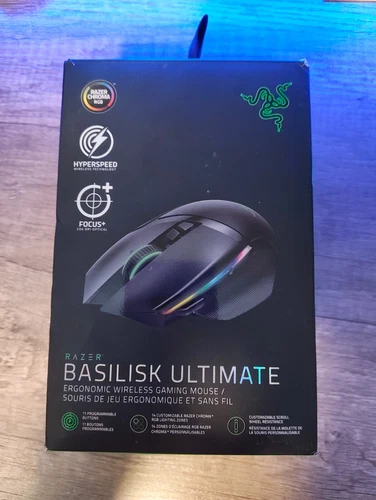 Razer Basilisk Ultimate 20K DPI Wireless Gaming Mouse Black