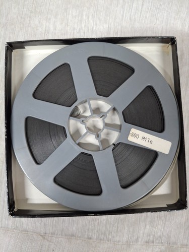 Películas en blanco y negro súper 8 mm x4 Barney Oldfields Race 500 millas Indy Love Bug Beaver - Imagen 10 de 10