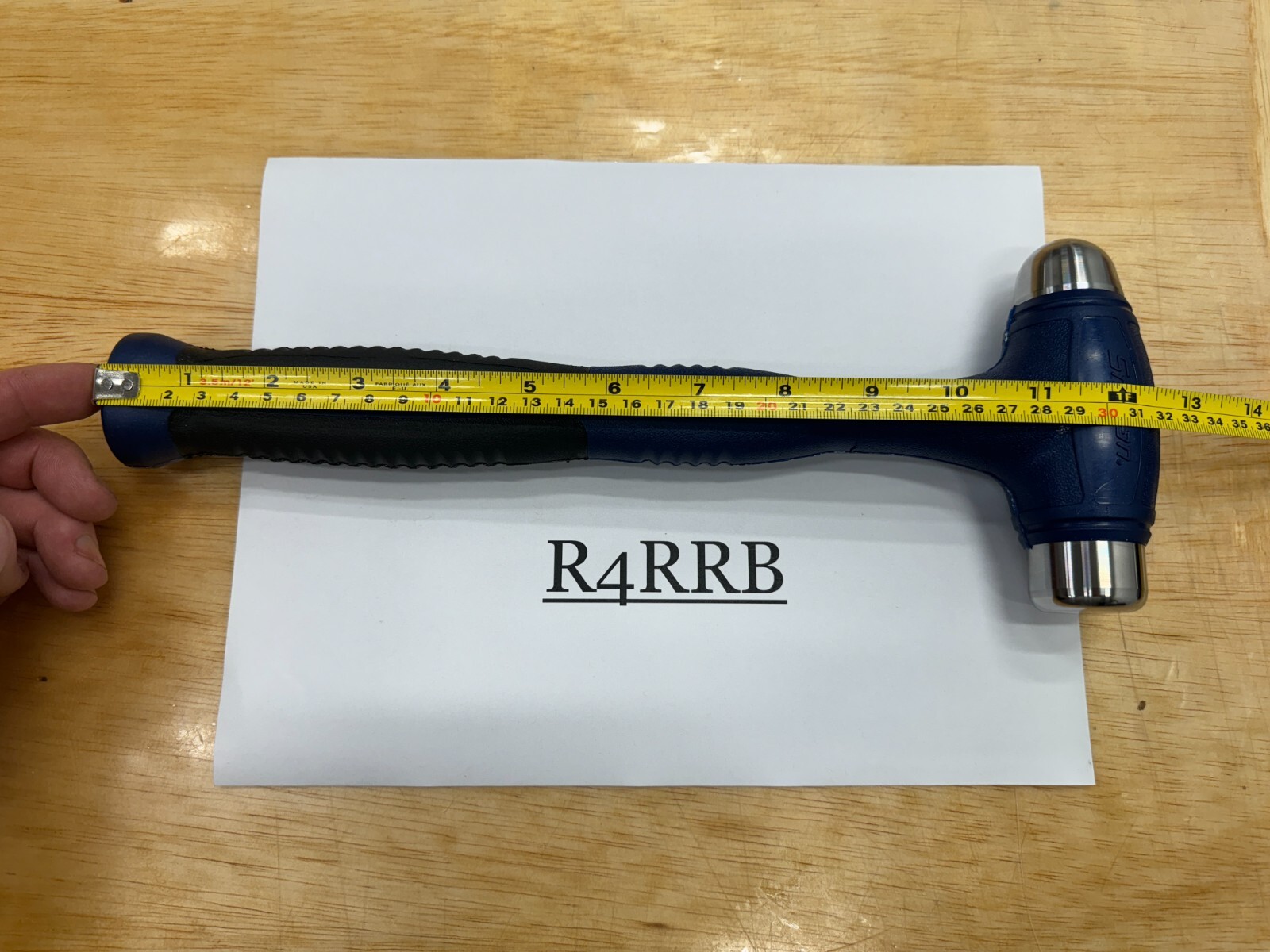 Snapon Tools USA NEW 24oz/650g POWER BLUE Soft Grip Dead Blow Hammer