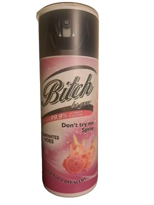 Skinny Tumbler - Bitch Be Gone [20 oz] [Pink](Matte)