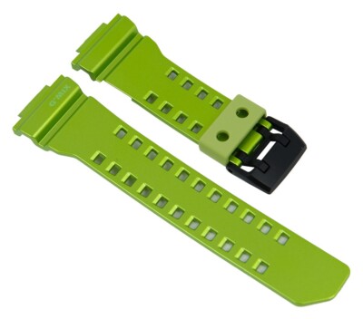 Casio G-Shock Uhrenarmband Resinband grün GBA-400 GBA-400-3B 