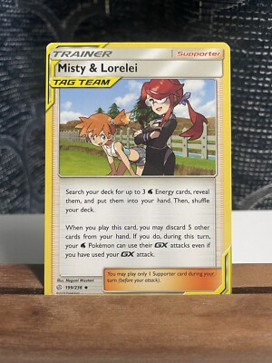 Misty & Lorelei 199/236 Sm-Cosmic Eclipse Regular | eBay