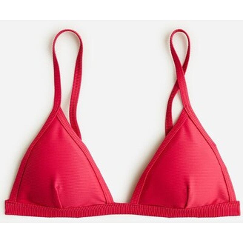【SEASON BIKINI】【未使用未着用】 Moulin Rouge_B0 Ribbed Colorblock Monowire Bikini Swimwear In RED | ZAFUL 2025