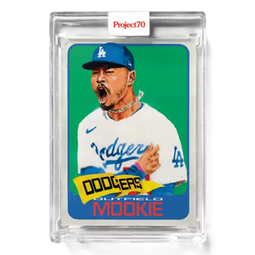 2021 TOPPS PROJECT70 #686 Mookie Betts By Jacob Rochester