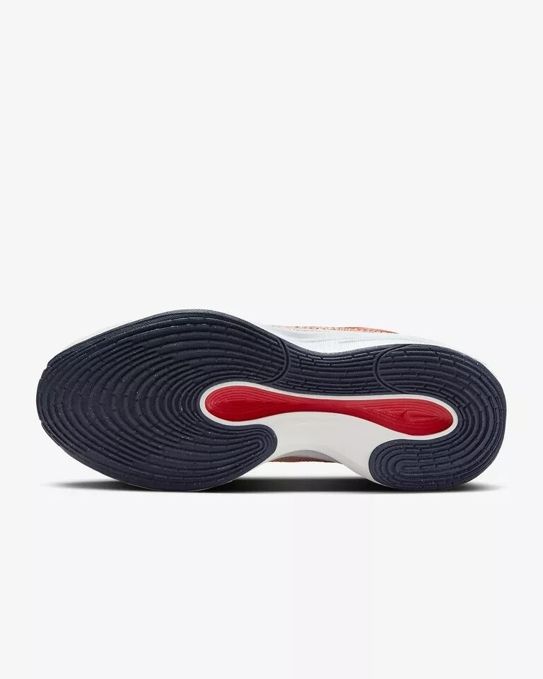 New Mens Nike G.T. Hustle Academy Smoke Red Black Trainers  display picture 1